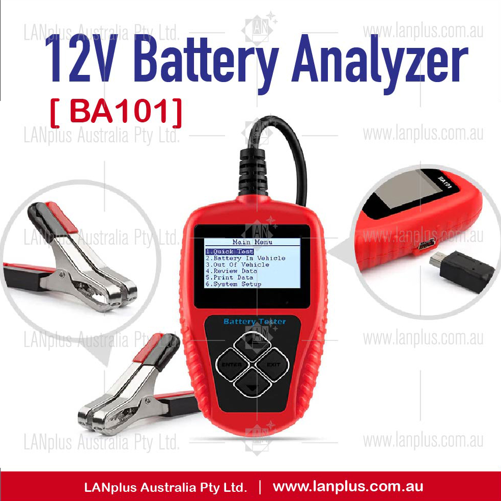 12V_Battery Analyzer_BA101